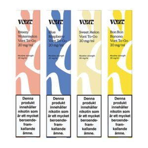 Vont To-Go engångsvape 800 bloss 20mg